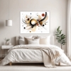 Abstract Geometric Fluidity Bedroom Demo