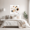 Abstract Geometric Fluidity Bedroom Demo