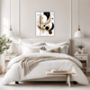 Abstract Geometric Fluidity Bedroom Demo