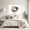 Abstract Geometric Fluidity Bedroom Demo