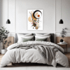 Abstract Geometric Fluidity Bedroom Demo