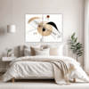 Abstract Geometric Fluidity Bedroom Demo