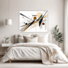Abstract Geometric Fluidity Bedroom Demo