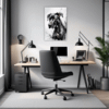 Abstract Great Dane Art Office Demo