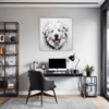 Abstract Great Pyrenees Office Demo