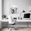 Abstract Great Pyrenees Office Demo