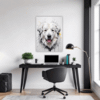 Abstract Great Pyrenees Office Demo