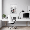 Abstract Great Pyrenees Office Demo
