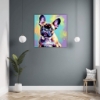 Adorable French Bulldog Hallway Demo