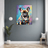 Adorable French Bulldog Hallway Demo