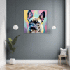 Adorable French Bulldog Hallway Demo