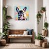 Adorable French Bulldog Hallway Demo