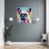 Adorable French Bulldog Hallway Demo