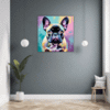 Adorable French Bulldog Hallway Demo