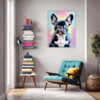 Adorable French Bulldog Hallway Demo