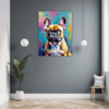 Adorable French Bulldog Hallway Demo
