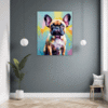 Adorable French Bulldog Hallway Demo