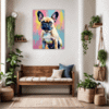 Adorable French Bulldog Hallway Demo