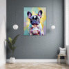 Adorable French Bulldog Hallway Demo