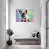 Adorable French Bulldog Hallway Demo