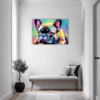 Adorable French Bulldog Hallway Demo