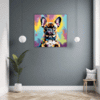 Adorable French Bulldog Hallway Demo