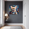 Adorable French Bulldog Hallway Demo