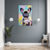 Adorable French Bulldog Hallway Demo