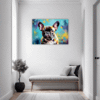 Adorable French Bulldog Hallway Demo