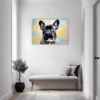 Adorable French Bulldog Hallway Demo