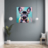 Adorable French Bulldog Hallway Demo