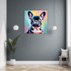 Adorable French Bulldog Hallway Demo