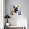 Adorable French Bulldog Hallway Demo
