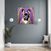 Adorable French Bulldog Hallway Demo
