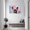 Adorable French Bulldog Hallway Demo