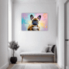 Adorable French Bulldog Hallway Demo