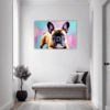 Adorable French Bulldog Hallway Demo