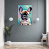 Adorable French Bulldog Hallway Demo