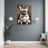 Adorable French Bulldog Hallway Demo