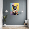 Adorable French Bulldog Hallway Demo