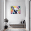 Adorable French Bulldog Hallway Demo