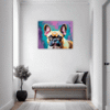 Adorable French Bulldog Hallway Demo