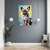 Adorable French Bulldog Hallway Demo