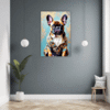 Adorable French Bulldog Hallway Demo
