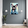 Adorable French Bulldog Hallway Demo