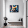 Adorable French Bulldog Hallway Demo