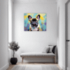 Adorable French Bulldog Hallway Demo