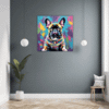 Adorable French Bulldog Hallway Demo