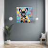 Adorable French Bulldog Hallway Demo