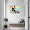Adorable French Bulldog Hallway Demo